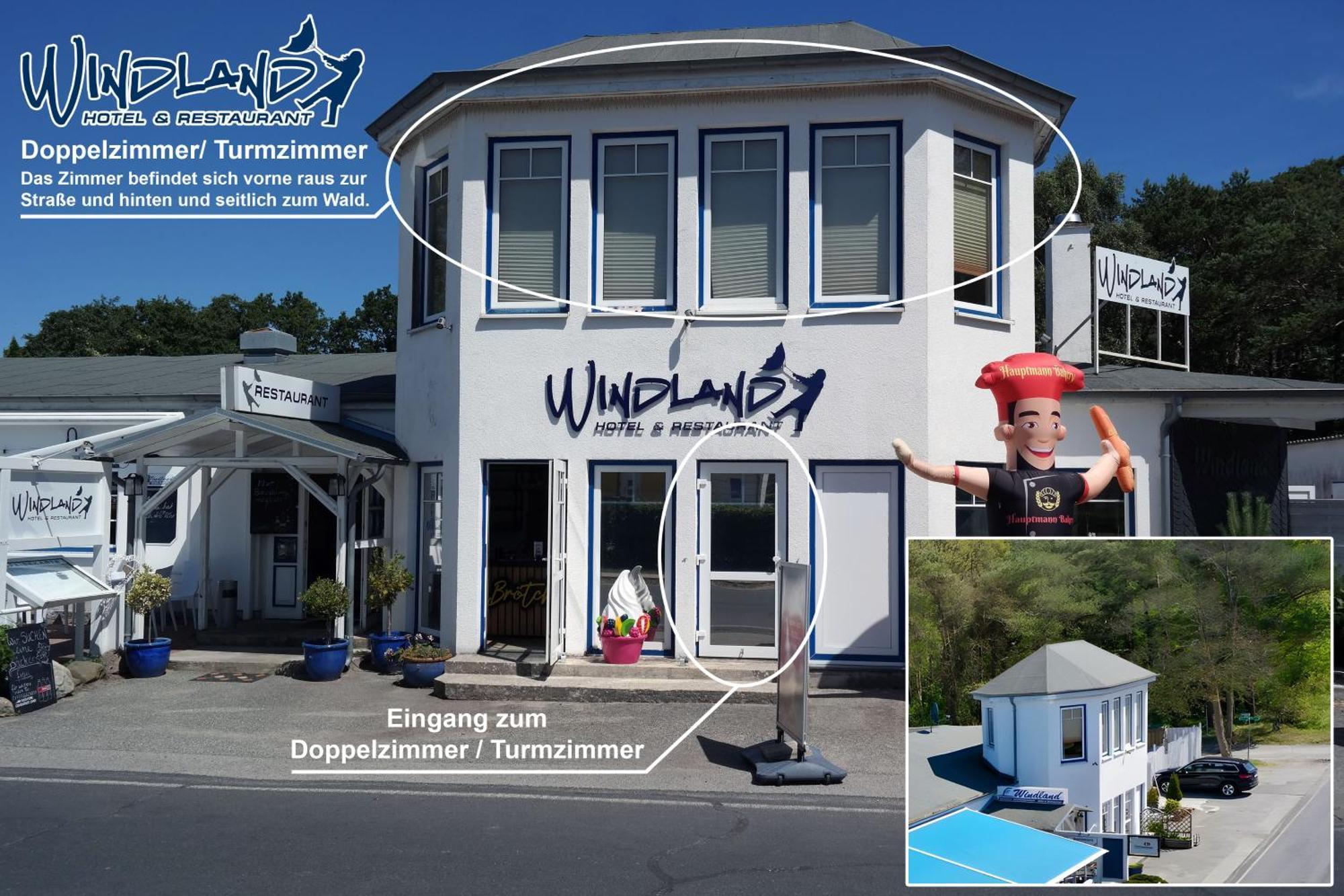 Hotel Und Restaurant Windland Breege Exteriér fotografie